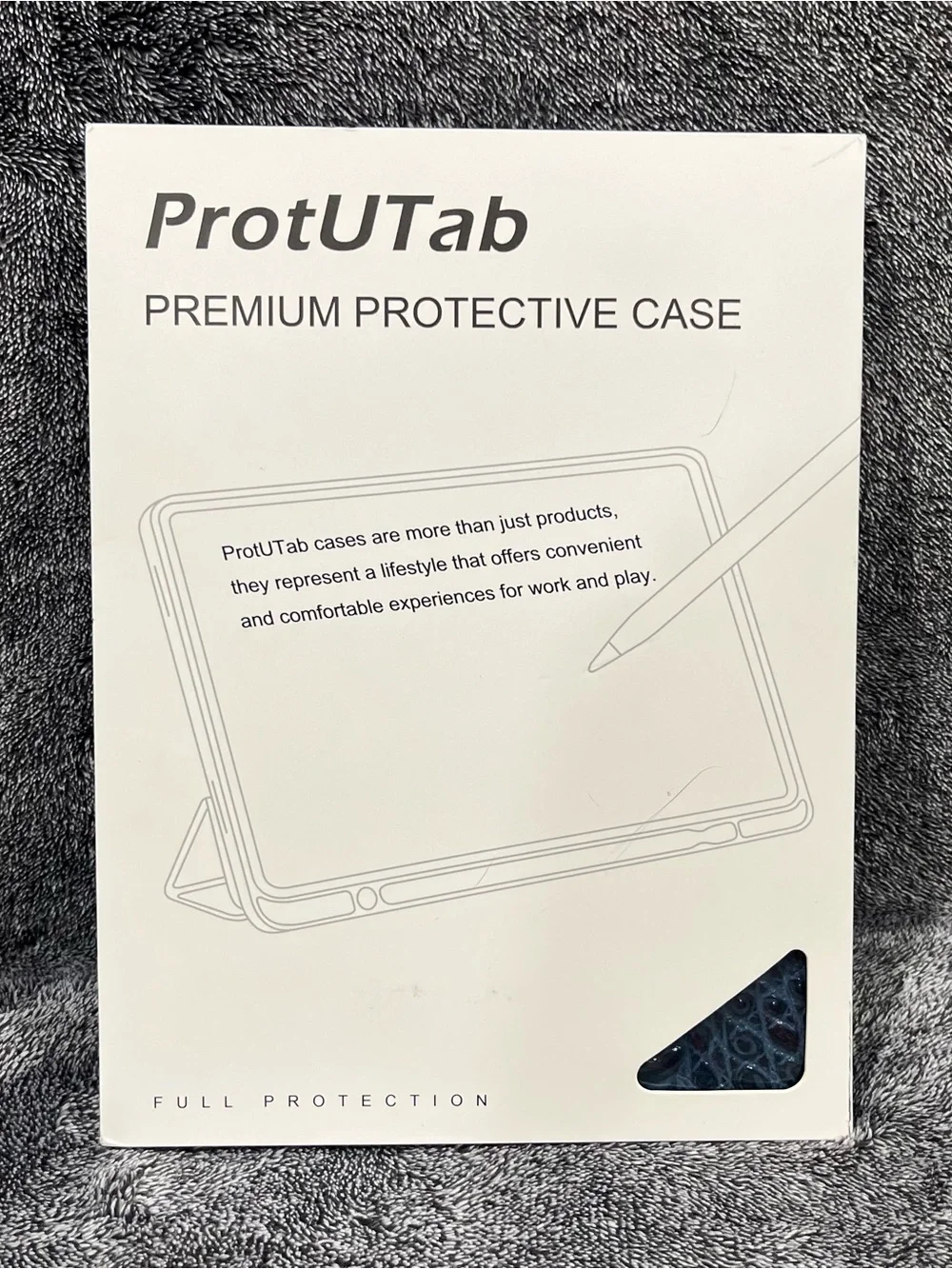 ProtUTab premium protective tablet case for an Apple iPad Pro 4 Gen, blue
